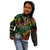 Vanuatu Indipendens Dei Kid Hoodie Mix Traditional Sand Drawing