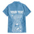 Personalised Guam Hawaiian Shirt Chamoro Latte Stone Mix Tropical - Blue LT7 - Polynesian Pride