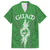 Personalised Guam Hawaiian Shirt Chamoro Latte Stone Mix Tropical - Green LT7 Green - Polynesian Pride