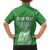 Personalised Guam Hawaiian Shirt Chamoro Latte Stone Mix Tropical - Green LT7 - Polynesian Pride
