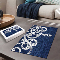 New Zealand Maori Mo Bros Puzzle Blue Ribbon With Koru Kowhaiwhai - Polynesian Pride