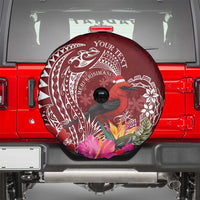 Personalized Samoa Meri Krisimasi Spare Tire Cover Segasegamau'u Mix Siapo LT7 - Polynesian Pride