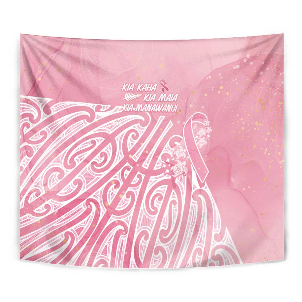 Breast Cancer Awareness Maori Tapestry Kia Kaha Kia Maia Kia Manawanui - Polynesian Pride