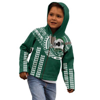 Hawaii Rainbow Warriors Personalized Kid Hoodie Kakau Ikaika Laau Pama LT7 - Polynesian Pride