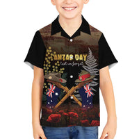 Australia - New Zealand ANZAC Family Matching Long Sleeve Bodycon Dress and Hawaiian Shirt Gallipoli ANZAC Cove Landing