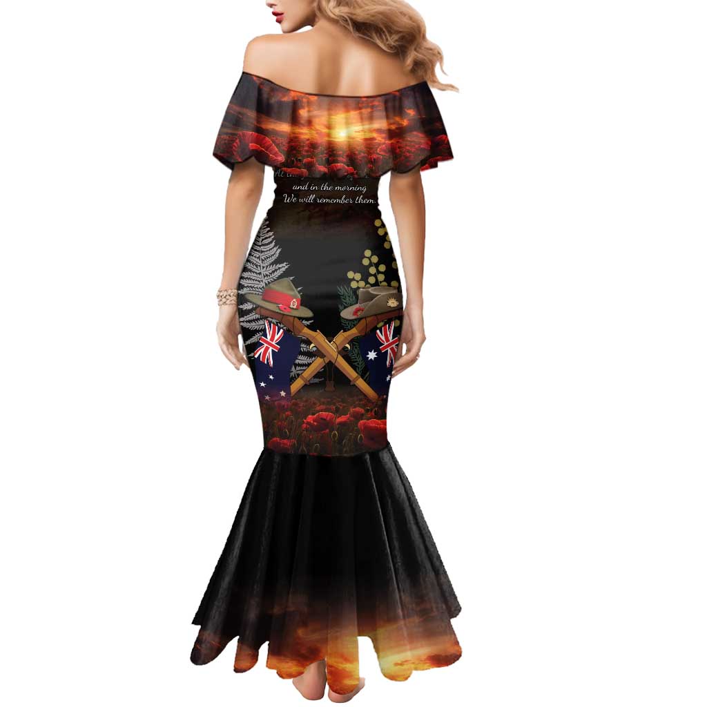 Australia - New Zealand ANZAC Mermaid Dress Gallipoli ANZAC Cove Landing