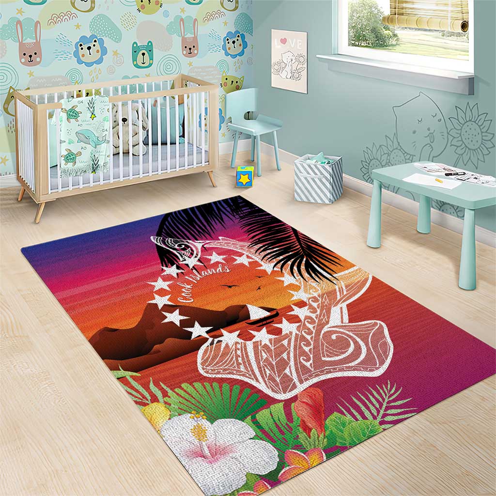 Kia Orana Cook Islands Area Rug Sunset Dream