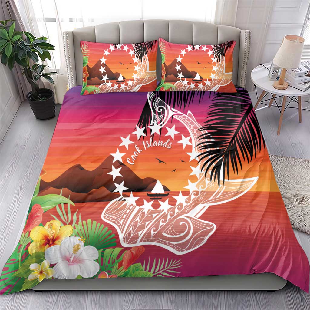 Kia Orana Cook Islands Bedding Set Sunset Dream