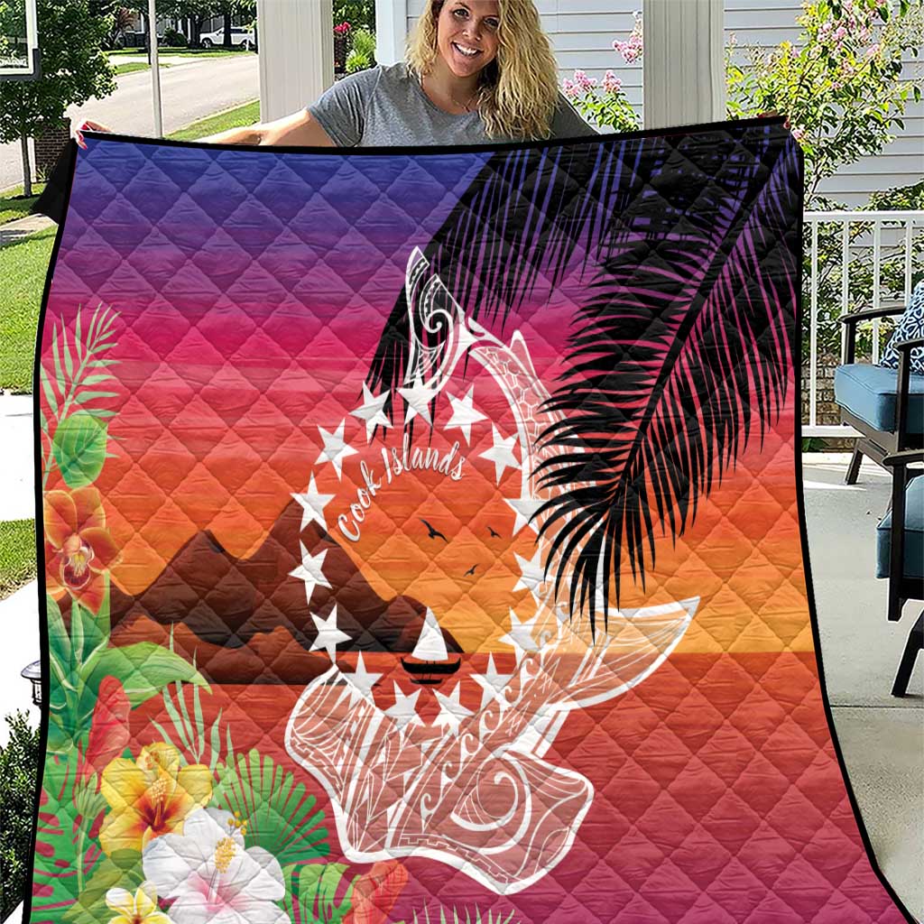 Kia Orana Cook Islands Quilt Sunset Dream