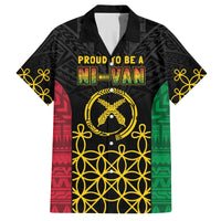 Vanuatu Indipendens Dei Family Matching Summer Maxi Dress and Hawaiian Shirt Tribal Sand Drawing