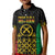Vanuatu Indipendens Dei Kid Polo Shirt Tribal Sand Drawing