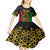 Vanuatu Indipendens Dei Kid Short Sleeve Dress Tribal Sand Drawing
