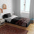 Maori Taniko Patterns Bedding Set Brown Niho Taniwha Mix Paatiki Motifs