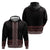 Maori Taniko Patterns Hoodie Brown Niho Taniwha Mix Paatiki Motifs
