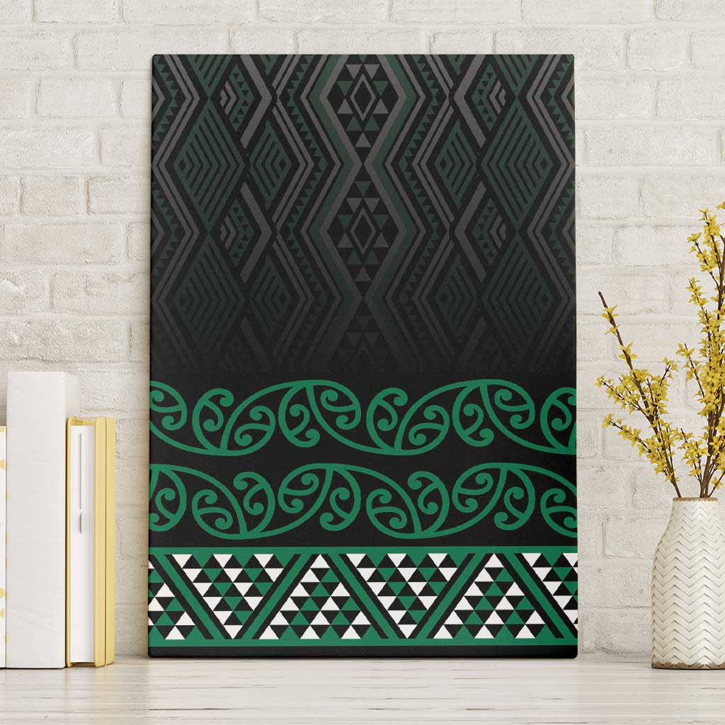 Maori Taniko Patterns Canvas Wall Art Pounamu Niho Taniwha Mix Paatiki Motifs