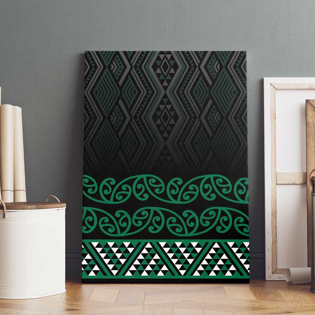 Maori Taniko Patterns Canvas Wall Art Pounamu Niho Taniwha Mix Paatiki Motifs