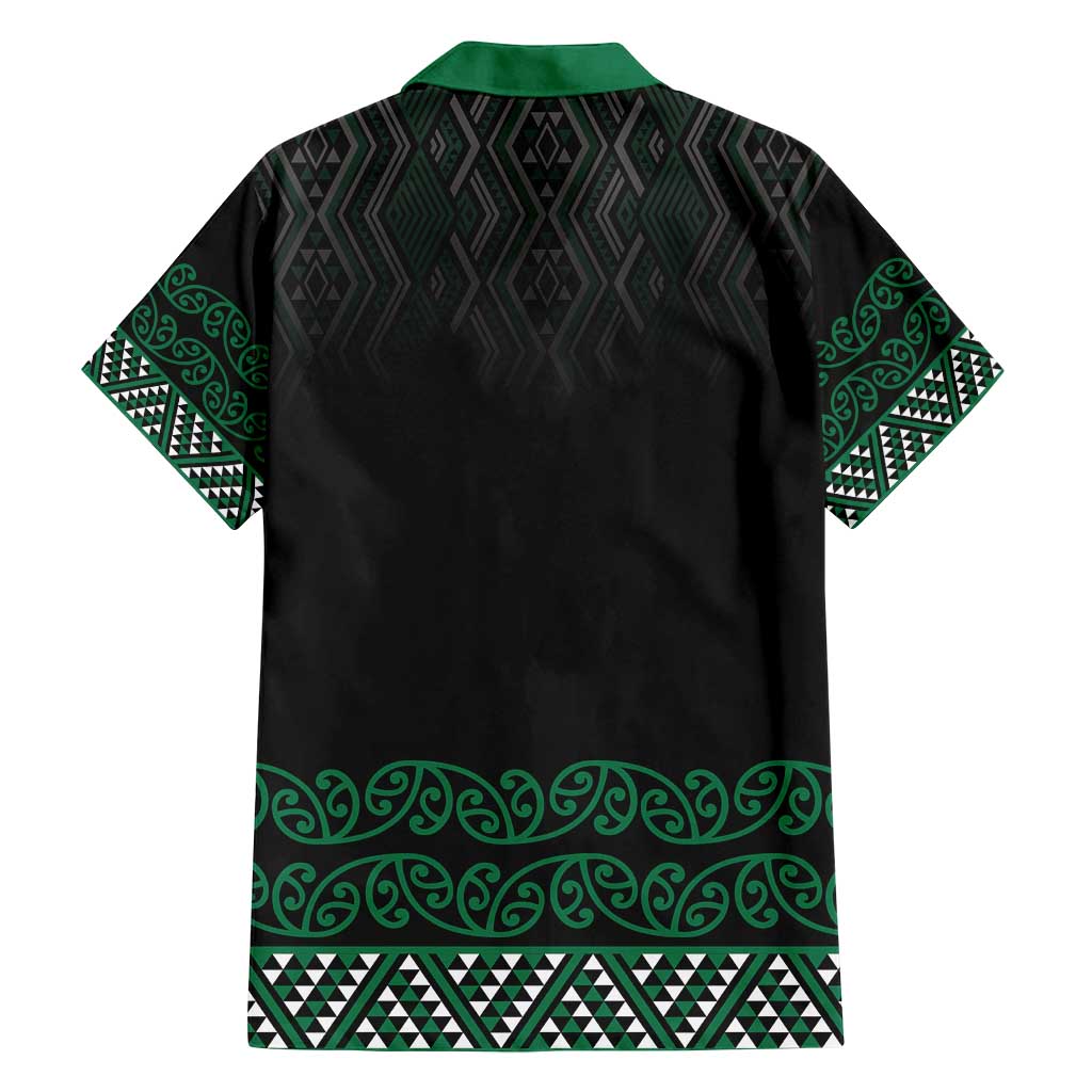 Maori Taniko Patterns Family Matching Long Sleeve Bodycon Dress and Hawaiian Shirt Pounamu Niho Taniwha Mix Paatiki Motifs
