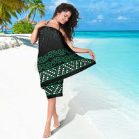 Maori Taniko Patterns Sarong Pounamu Niho Taniwha Mix Paatiki Motifs