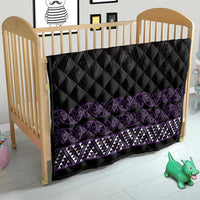 Maori Taniko Patterns Quilt Purple Niho Taniwha Mix Paatiki Motifs