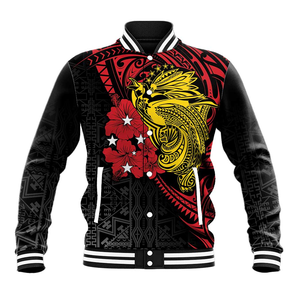 Papua New Guinea 49th Independence Day Baseball Jacket Motuan Revareva Bird-of-Paradise