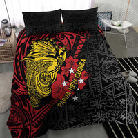 Papua New Guinea 49th Independence Day Bedding Set Motuan Revareva Bird-of-Paradise LT7 - Polynesian Pride