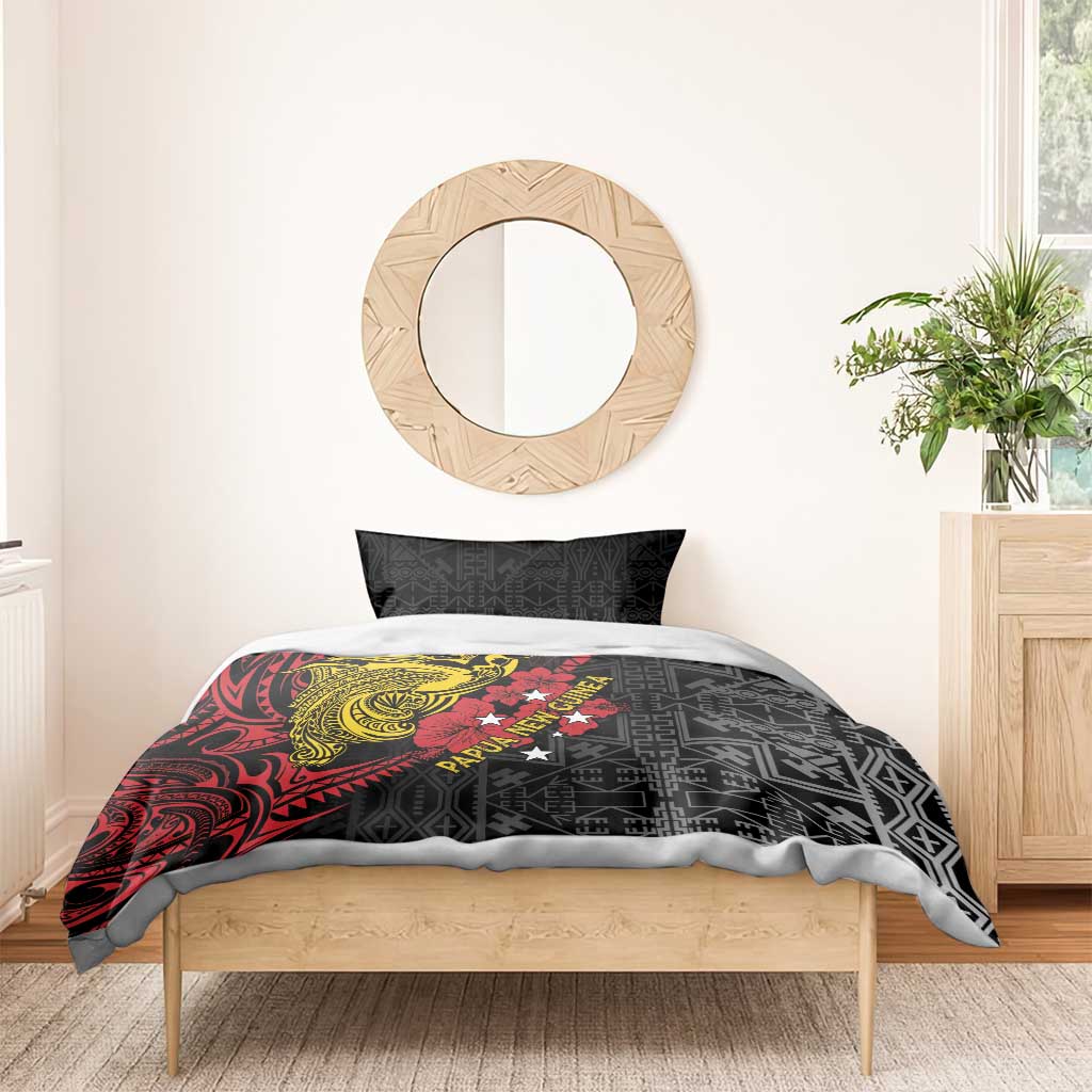 Papua New Guinea 49th Independence Day Bedding Set Motuan Revareva Bird-of-Paradise LT7 - Polynesian Pride