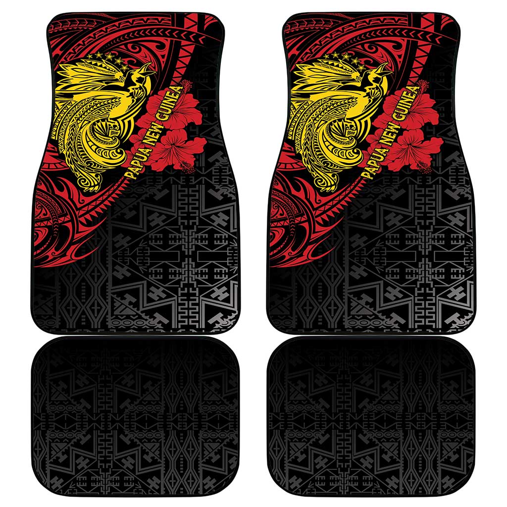 Papua New Guinea 49th Independence Day Car Mats Motuan Revareva Bird-of-Paradise