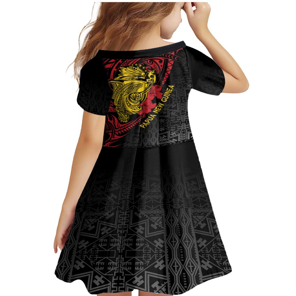 Papua New Guinea 49th Independence Day Family Matching Mermaid Dress and Hawaiian Shirt Motuan Revareva Bird-of-Paradise