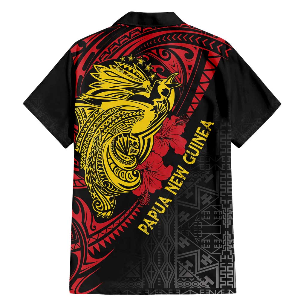 Papua New Guinea 49th Independence Day Hawaiian Shirt Motuan Revareva Bird-of-Paradise