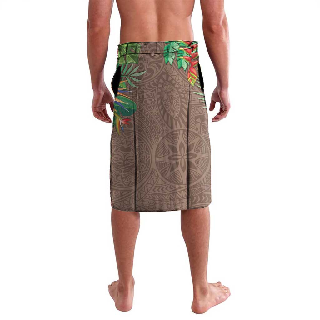 Polynesia Lavalava Sharks Duo Tropical Brown