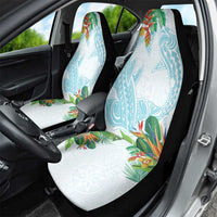 Polynesia Car Seat Cover Sharks Duo Tropical Turquoise