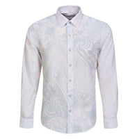 Polynesia Family Matching Puletasi and Hawaiian Shirt Sharks Duo Tropical Off White