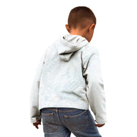 Polynesia Kid Hoodie Sharks Duo Tropical Off White