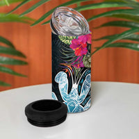 Niue 4 in 1 Can Cooler Tumbler Hiapo Mix Coconut Crab
