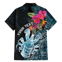 Niue Personalised Family Matching Mermaid Dress and Hawaiian Shirt Hiapo Mix Coconut Crab