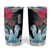 Niue Tumbler Cup Hiapo Mix Coconut Crab
