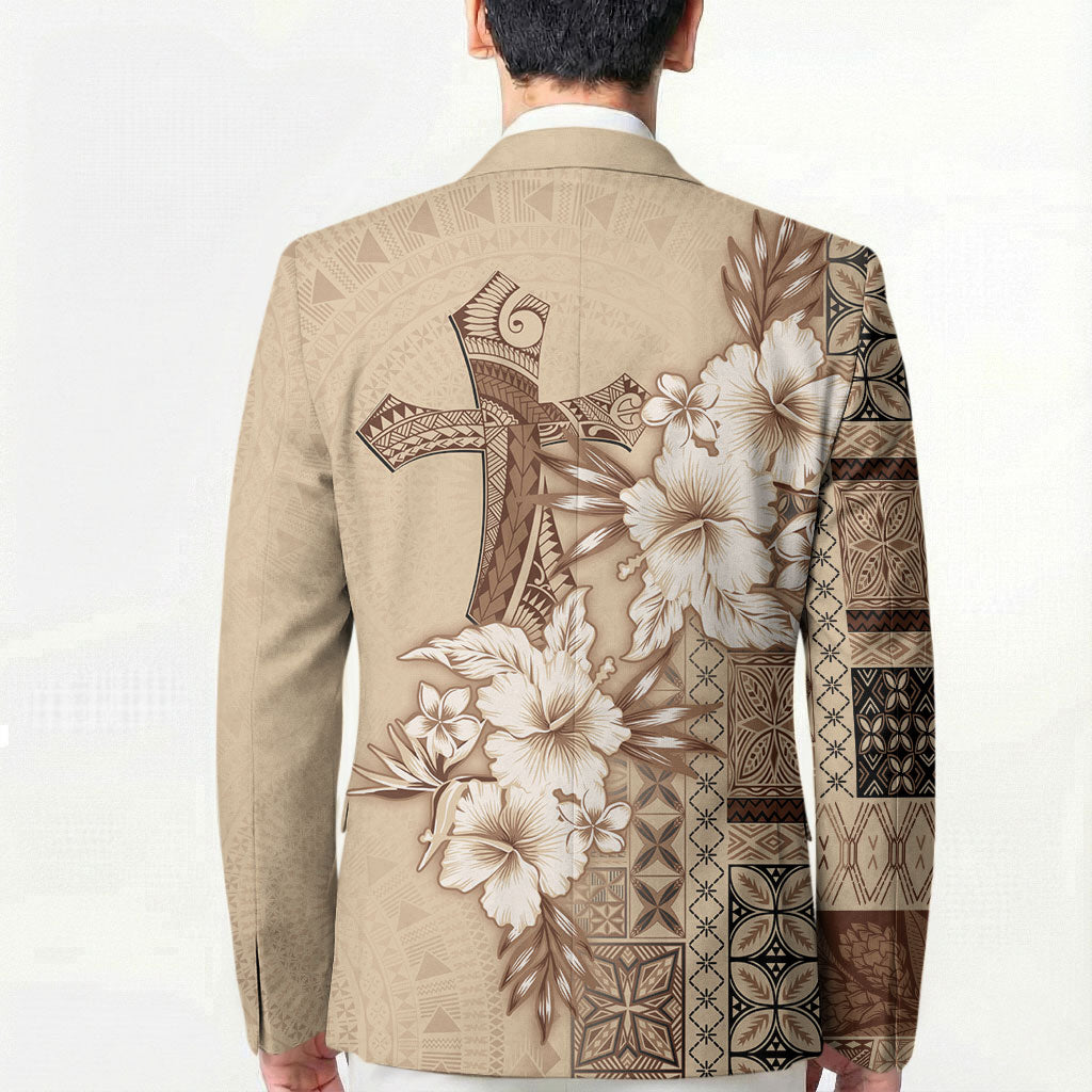 Samoa AIGA Mamanu Siapo Malu Motifs Blazer LT7 - Polynesian Pride