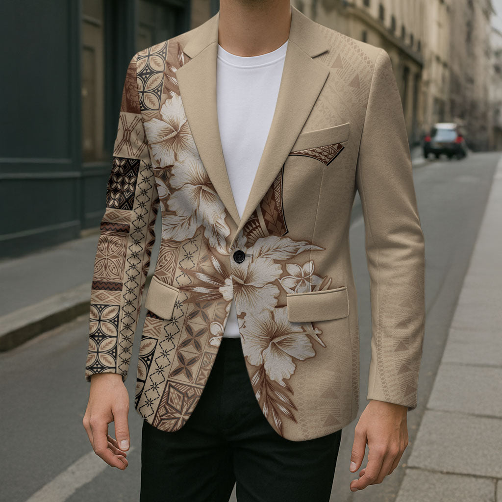 Samoa AIGA Mamanu Siapo Malu Motifs Blazer LT7 - Polynesian Pride