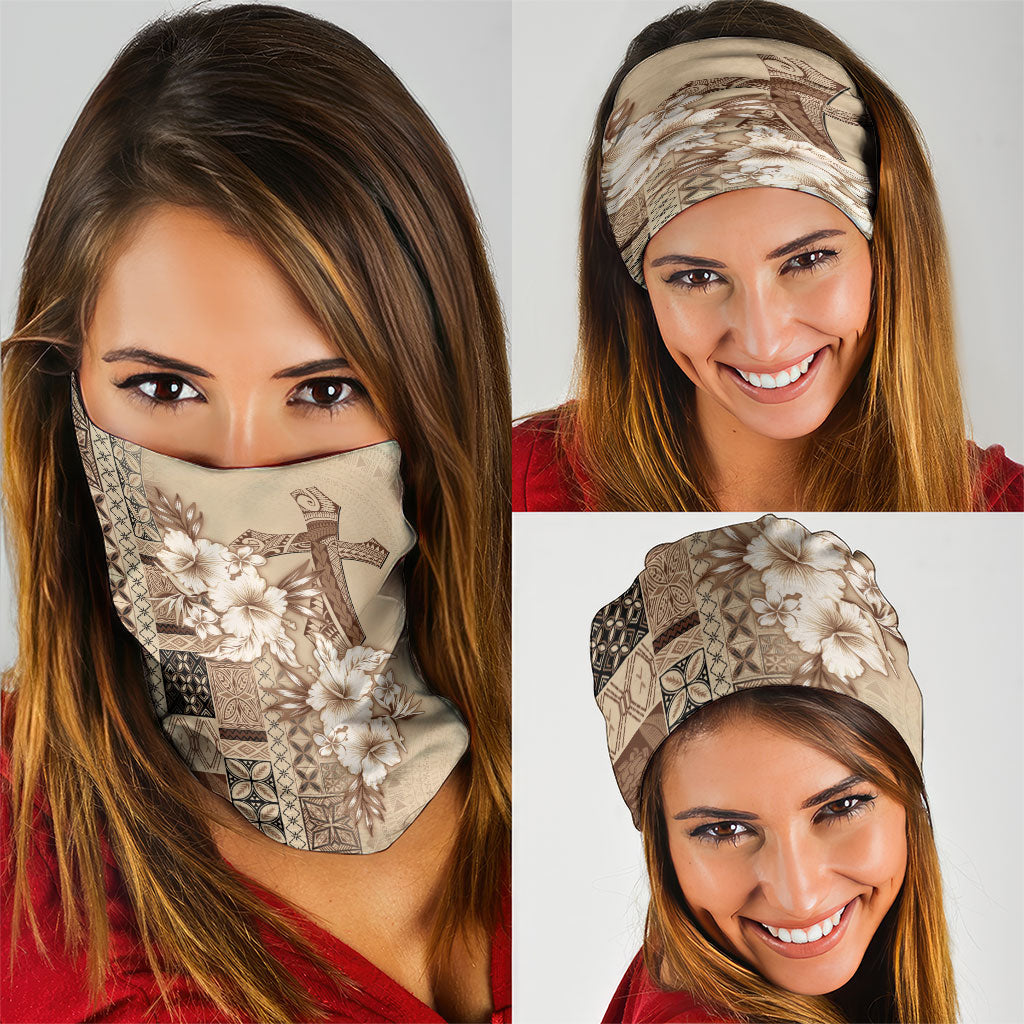 Samoa AIGA Mamanu Siapo Malu Motifs Neck Gaiter LT7 - Polynesian Pride