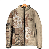 Samoa AIGA Mamanu Siapo Malu Motifs Padded Jacket