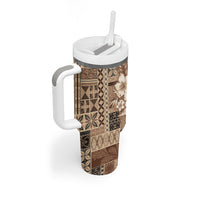 Samoa AIGA Mamanu Siapo Malu Motifs Tumbler With Handle LT7 - Polynesian Pride
