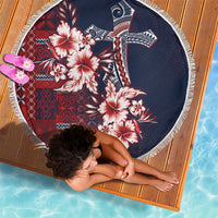 Samoa AIGA Mamanu Siapo Malu Motifs Beach Blanket Flag Color LT7 - Polynesian Pride