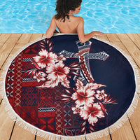 Samoa AIGA Mamanu Siapo Malu Motifs Beach Blanket Flag Color LT7 - Polynesian Pride