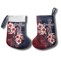 Samoa AIGA Mamanu Siapo Malu Motifs Christmas Stocking Flag Color LT7 - Polynesian Pride