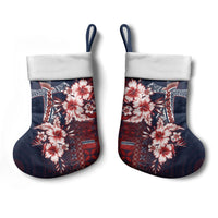 Samoa AIGA Mamanu Siapo Malu Motifs Christmas Stocking Flag Color LT7 - Polynesian Pride