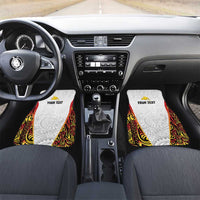 Personalized Papua New Guinea Car Mats Hapi De bilong Indipendens PNG