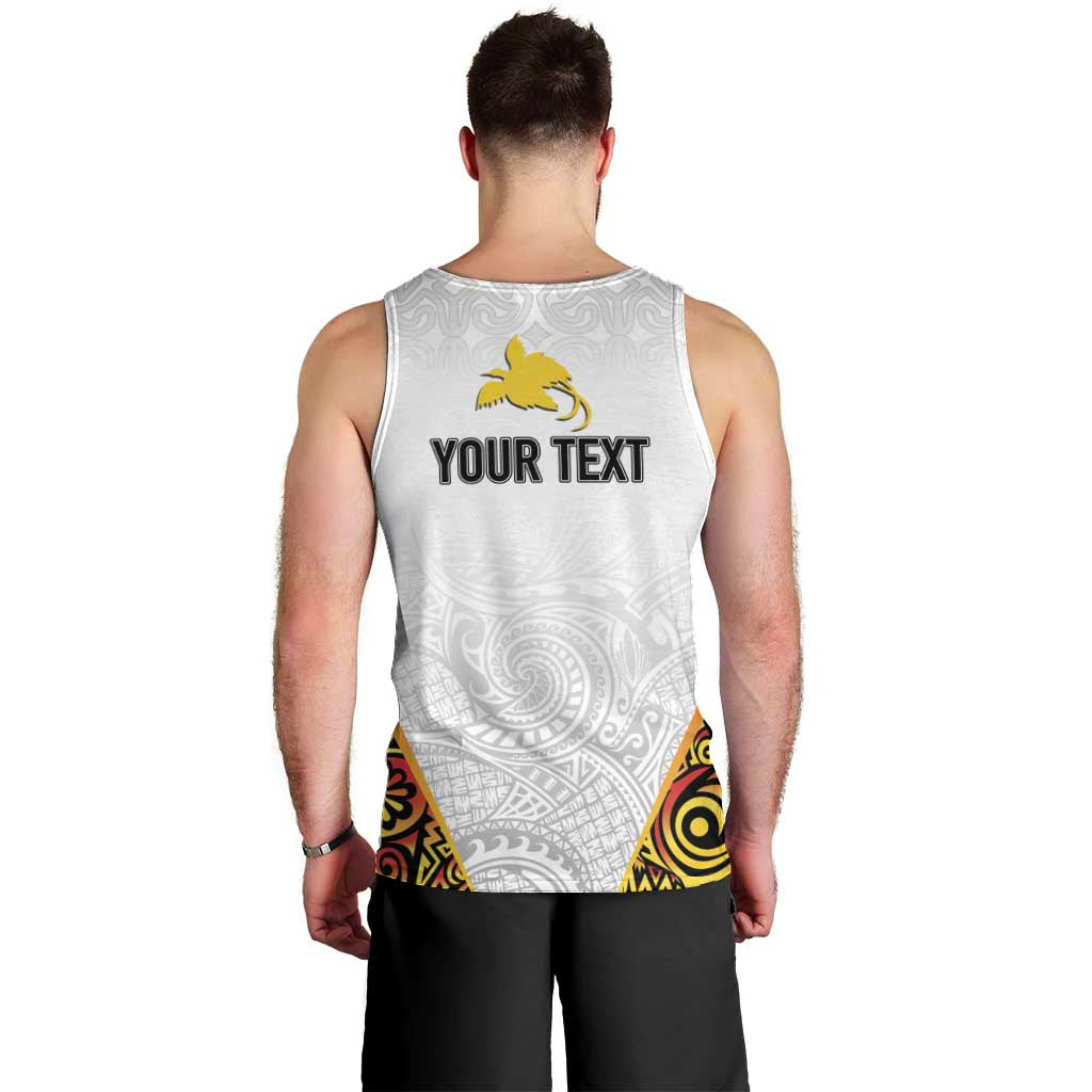 Personalized Papua New Guinea Men Tank Top Hapi De bilong Indipendens PNG