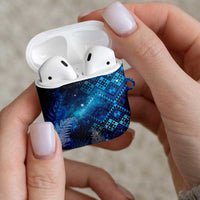 Aotearoa Taniko Matariki AirPods Case Cosmic Blue
