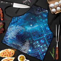 Aotearoa Taniko Matariki Apron Cosmic Blue