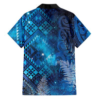 Aotearoa Taniko Matariki Hawaiian Shirt Cosmic Blue